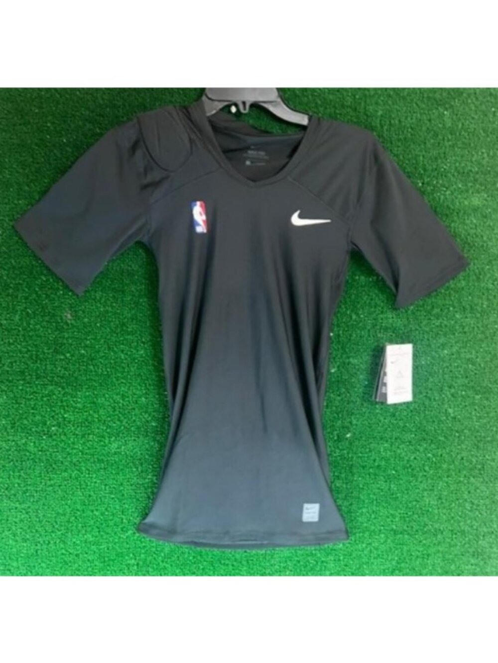 Men's Nike NBA Elite Pro Compression Padded Jersey Black BQ2419-010 Size XL